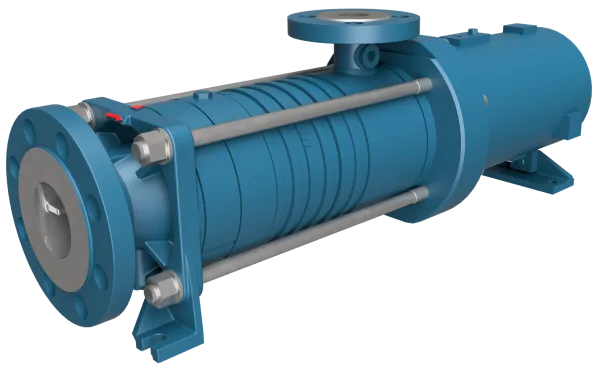 Pompes centrifuges auto-amorçantes multi-étagées à entraînement magnétique, faible NPSH